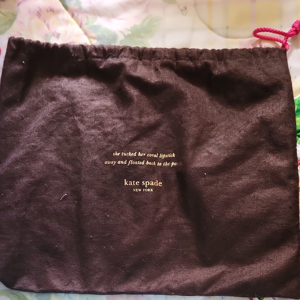 Kate Spade Dark Brown Dust Bag